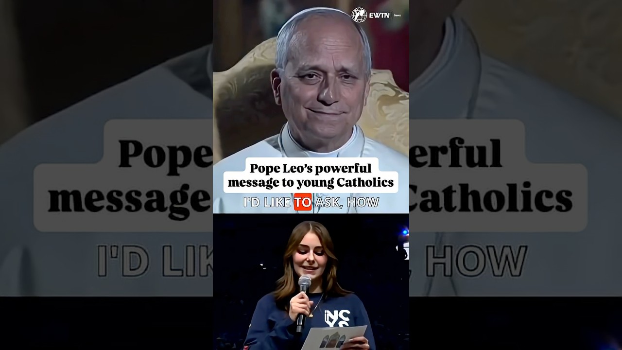Pope Leo XIV's Powerful Message to Young Catholics at NCYC in Indianapolis | EWTN News