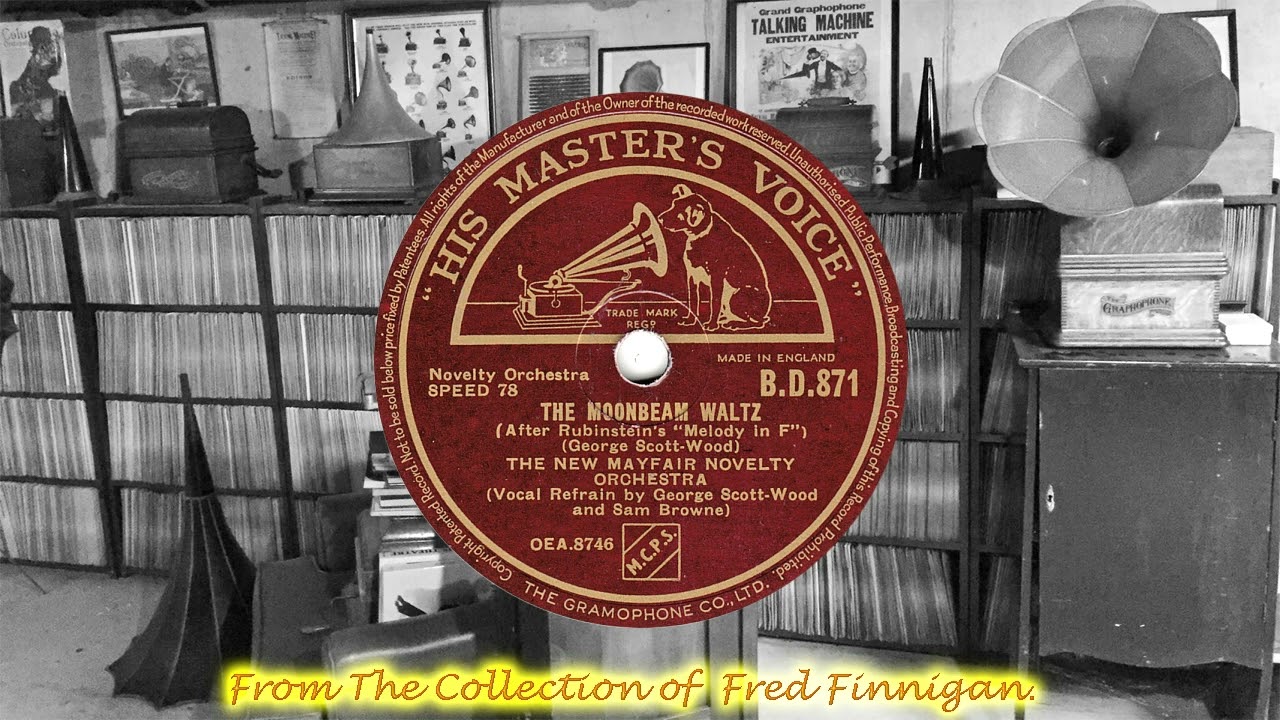New Mayfair Novelty Orch(v Sam Brown & George Scott Wood) - The Moonbeam Waltz(1932)