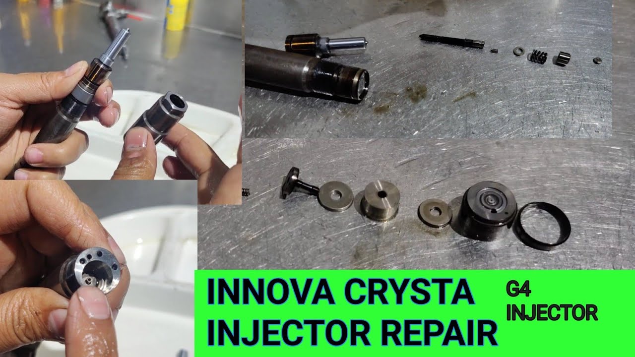 КАК ОТРЕМОНТИРОВАТЬ ФОРСУНКУ DENSO G4! РЕМОНТ ФОРСУНКИ INNOVA CRYSTA! ПРОБЛЕМА С ОТСУТСТВИЕМ ФОРС...