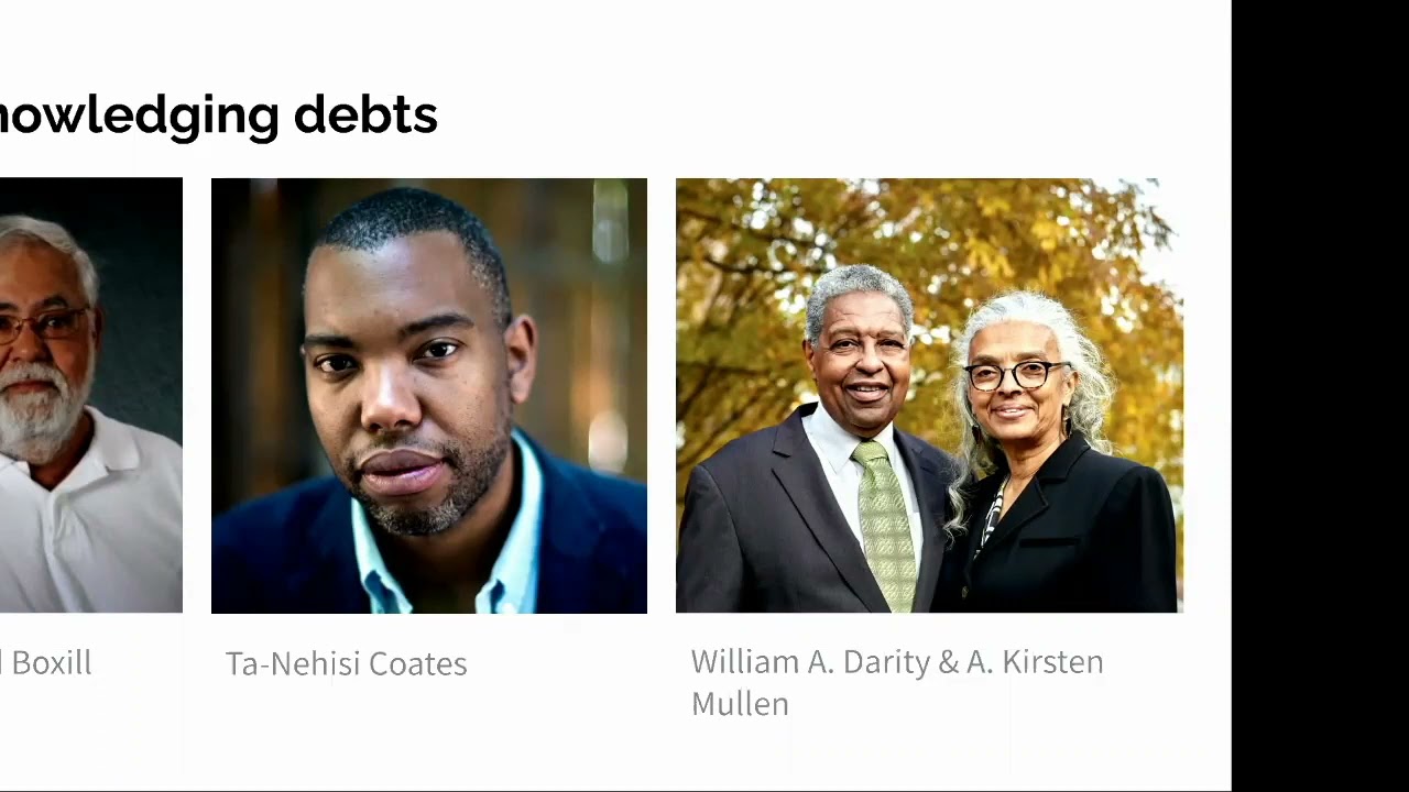 Reparations for African Americans: Viewpoints from History, Philosophy and Economics