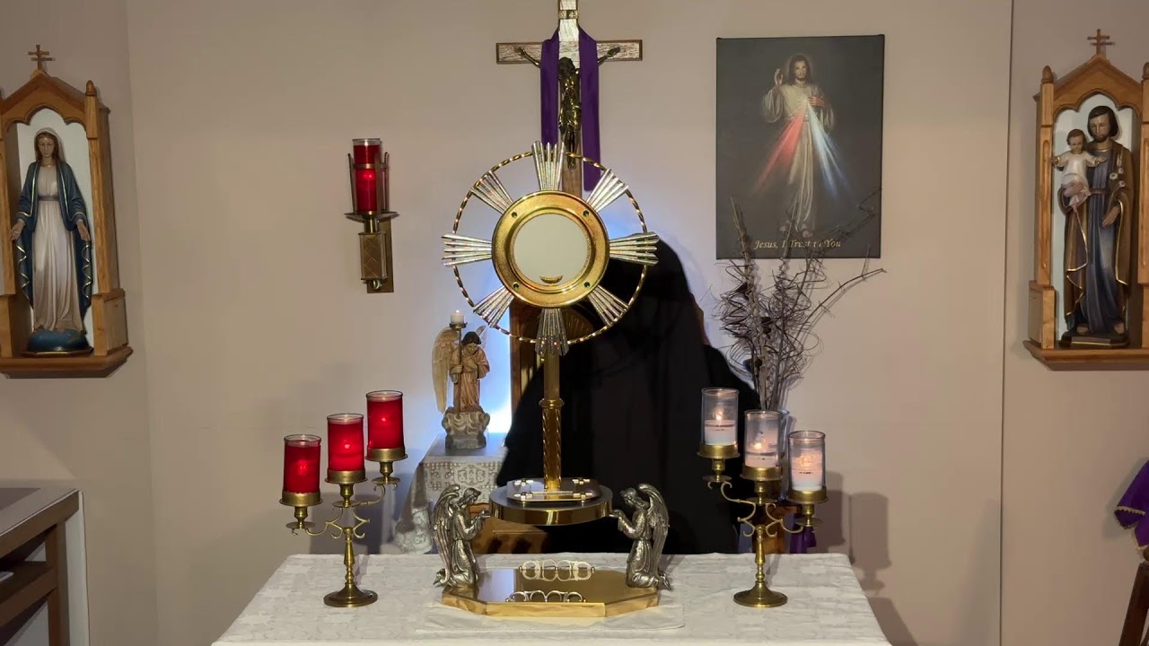 LIVE Eucharistic Adoration - Sisters of Divine Mercy
