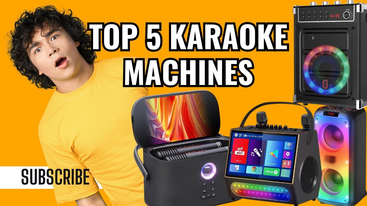 Top 5 Karaoke Machines - Ultimate Review 2025!