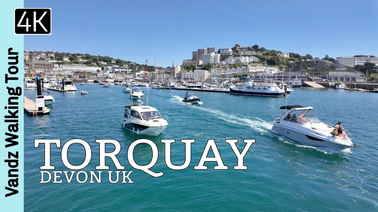 Torquay Devon UK🇬🇧 - The English Riviera - Walking Tour