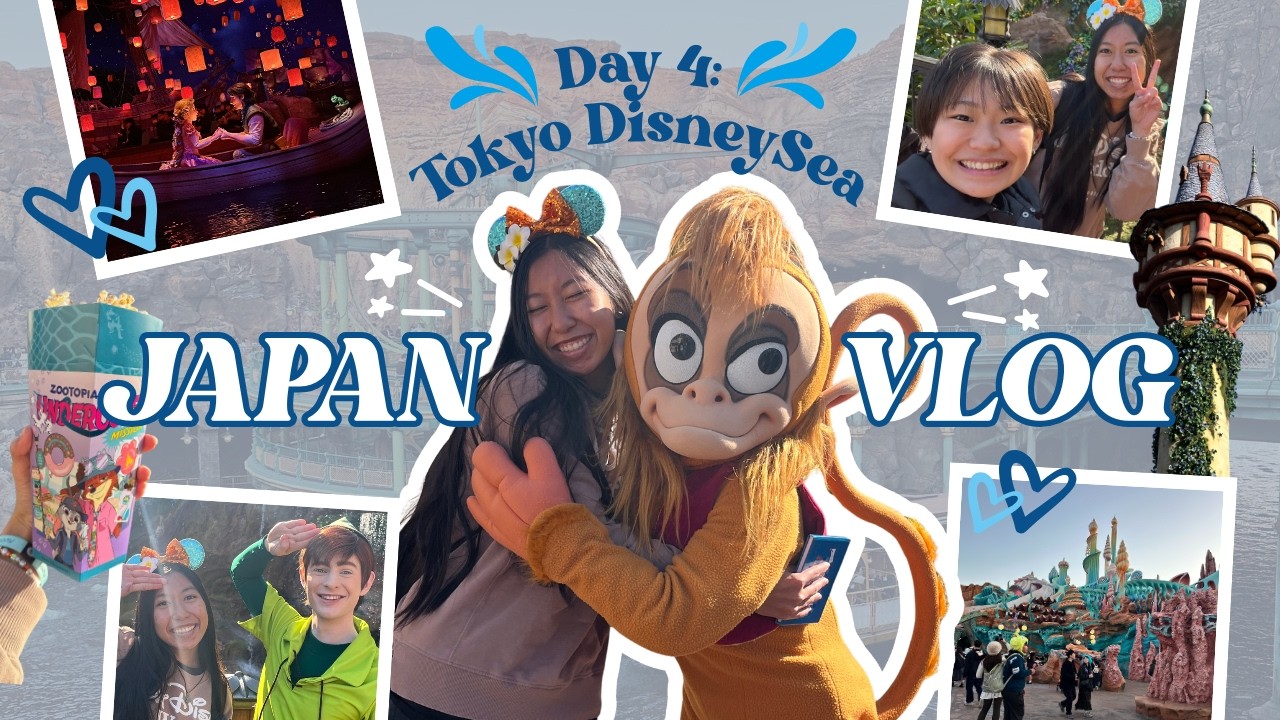 Day 4 in Japan: TOKYO DISNEYSEA 🌊