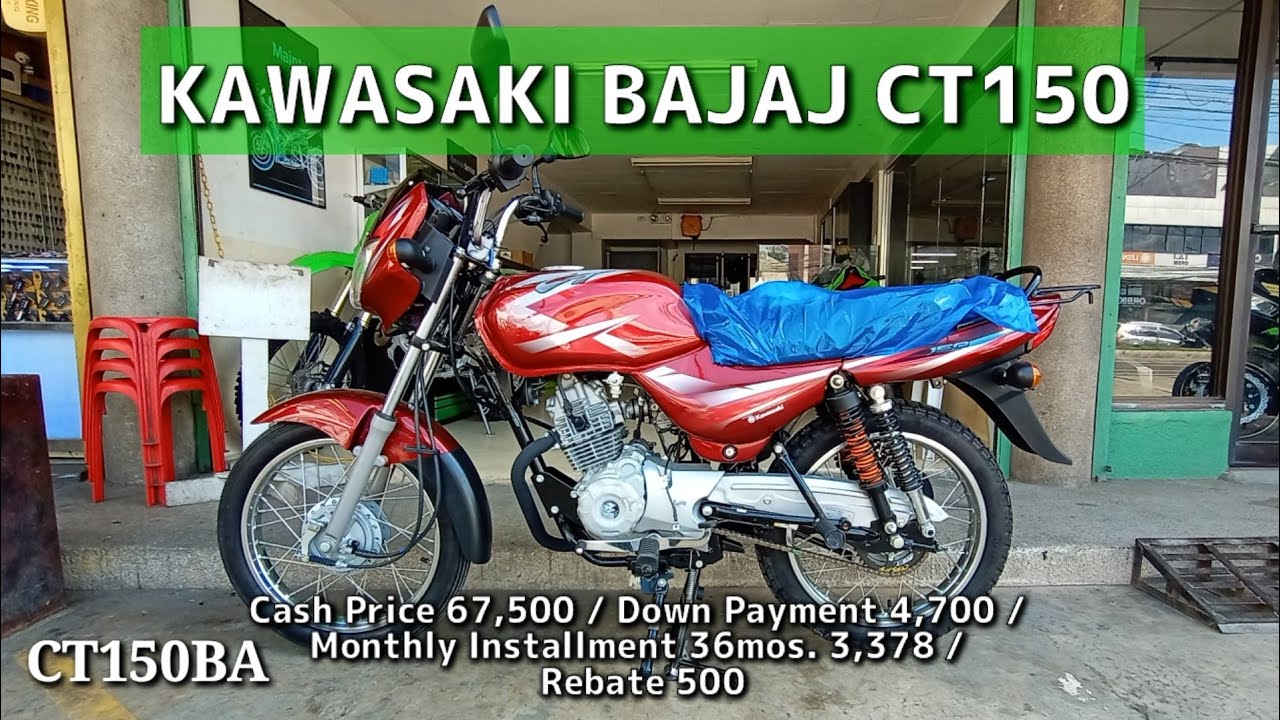 KAWASAKI BAJAJ CT150 para sa review, specs at price update CT150BA | FPC