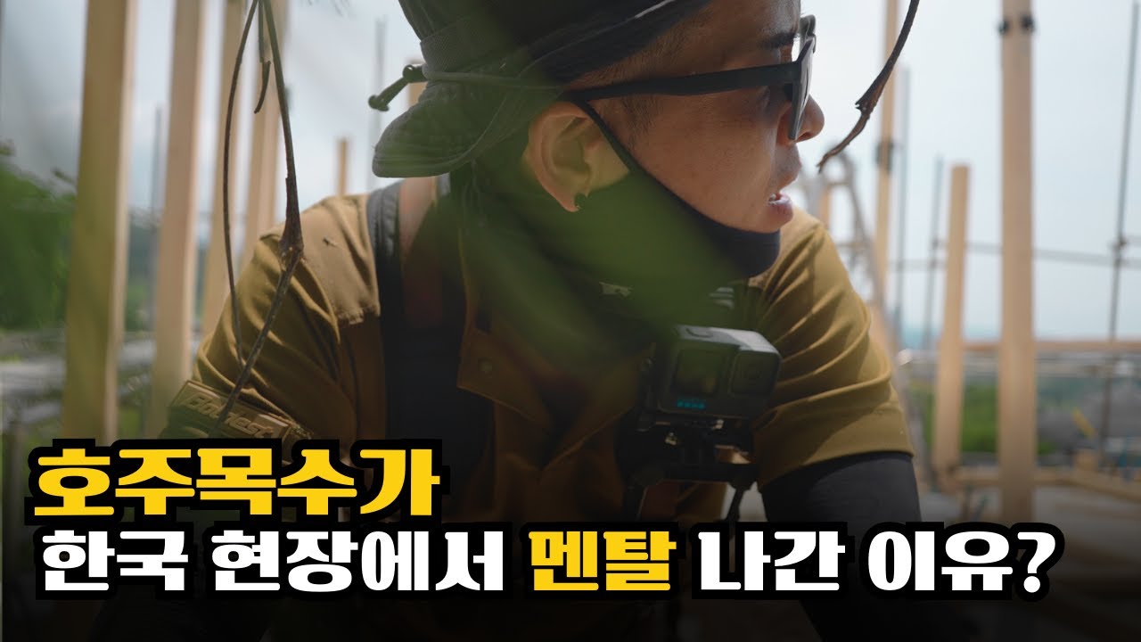 호주목수가 한국 현장에서 보고 놀란 이유??