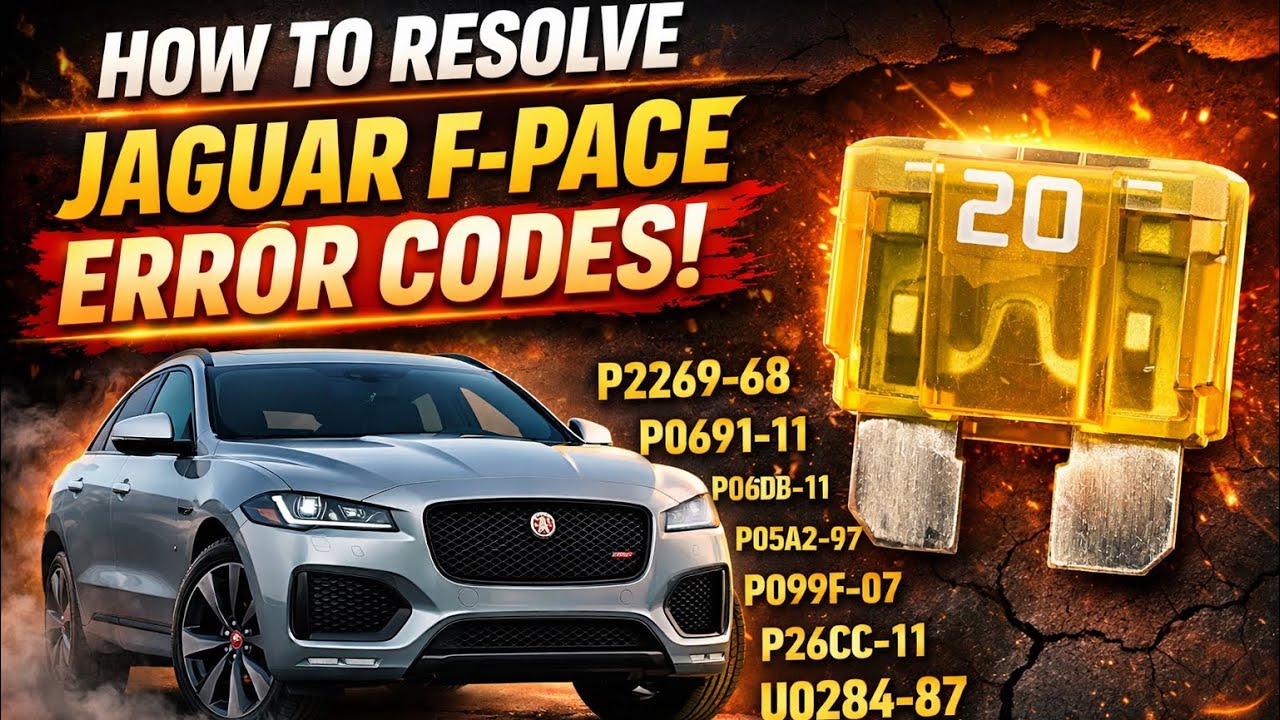 Jaguar 10 Errors Solved with 1 Fuse 😱 Saved 2000€ 