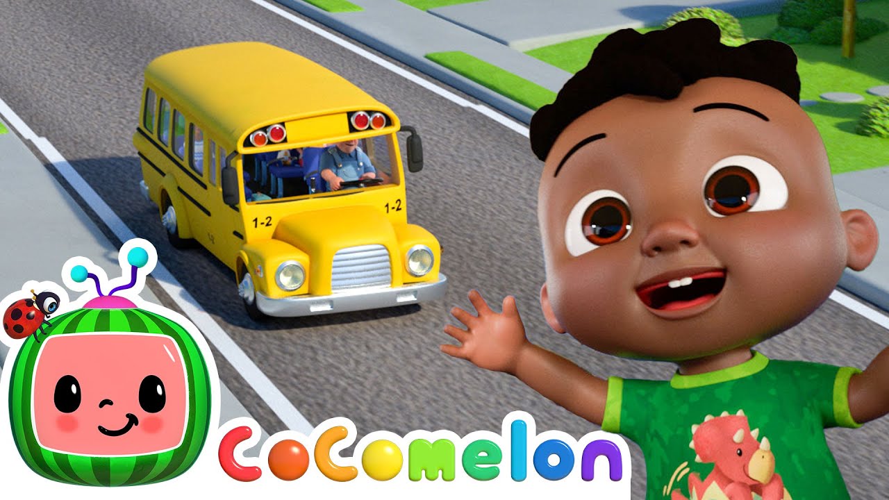 Wheels on the Bus to School | It's Cody Time 🍉 | CoComelon Songs for Kids & Nursery Rhymes