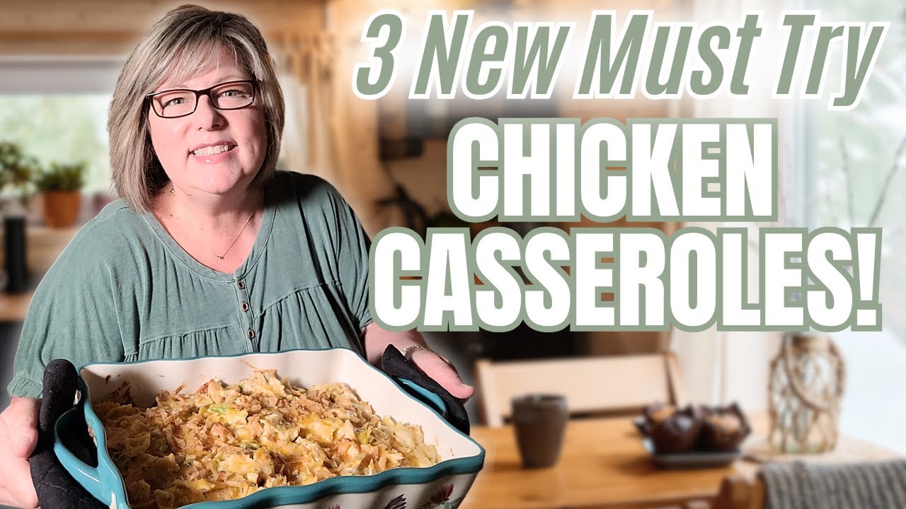 Break Out of Your Chicken Rut with These 3 NEW Casseroles!