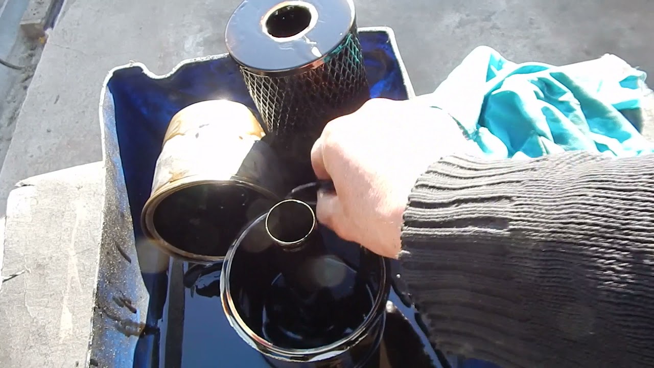 Замена масла в двигателе ГАЗ 3307