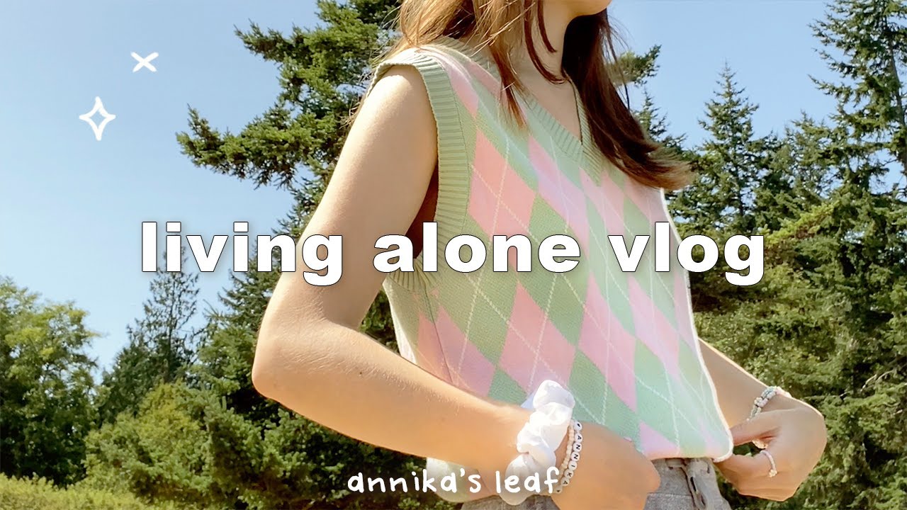 finding simple summer happiness 🌿 meeting my first online friend, seattle trip, living alone vlog