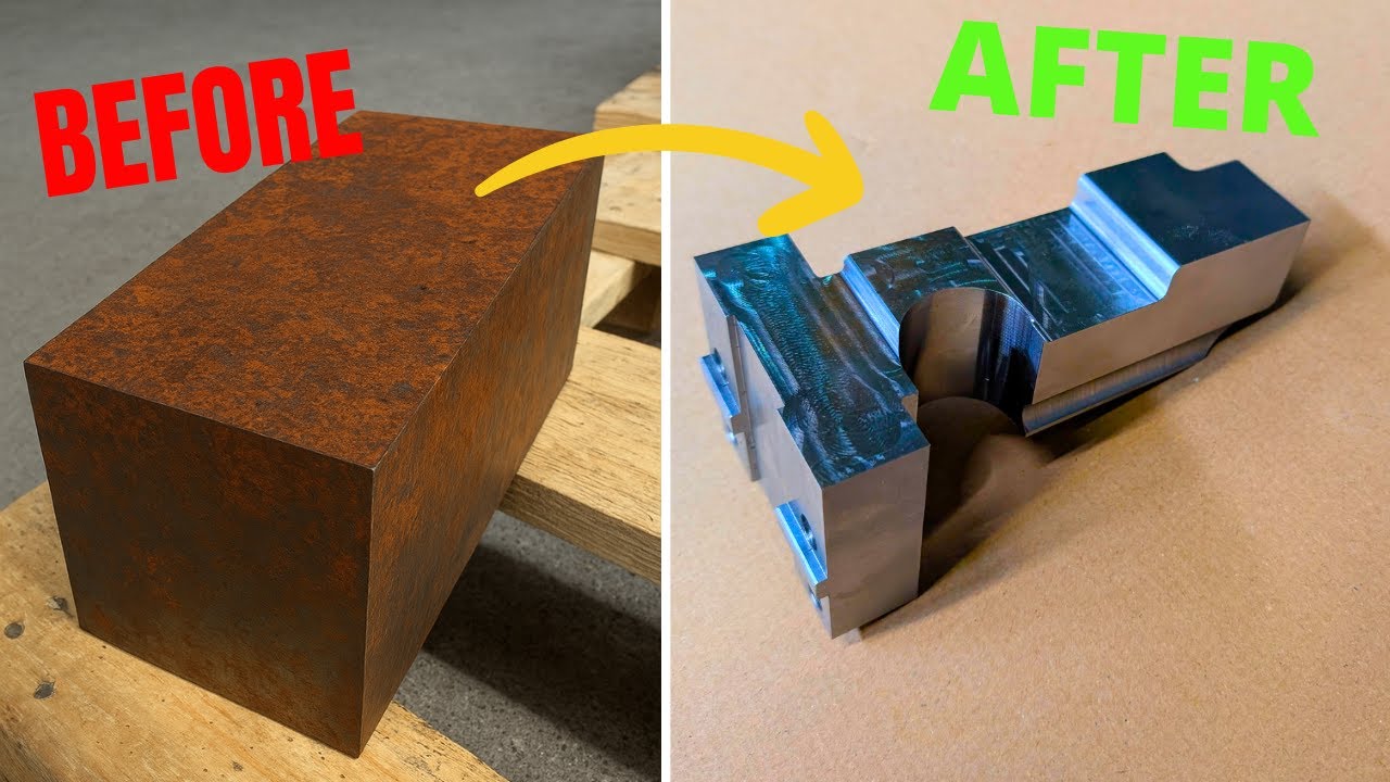 Making a small jaw (CNC Milling)