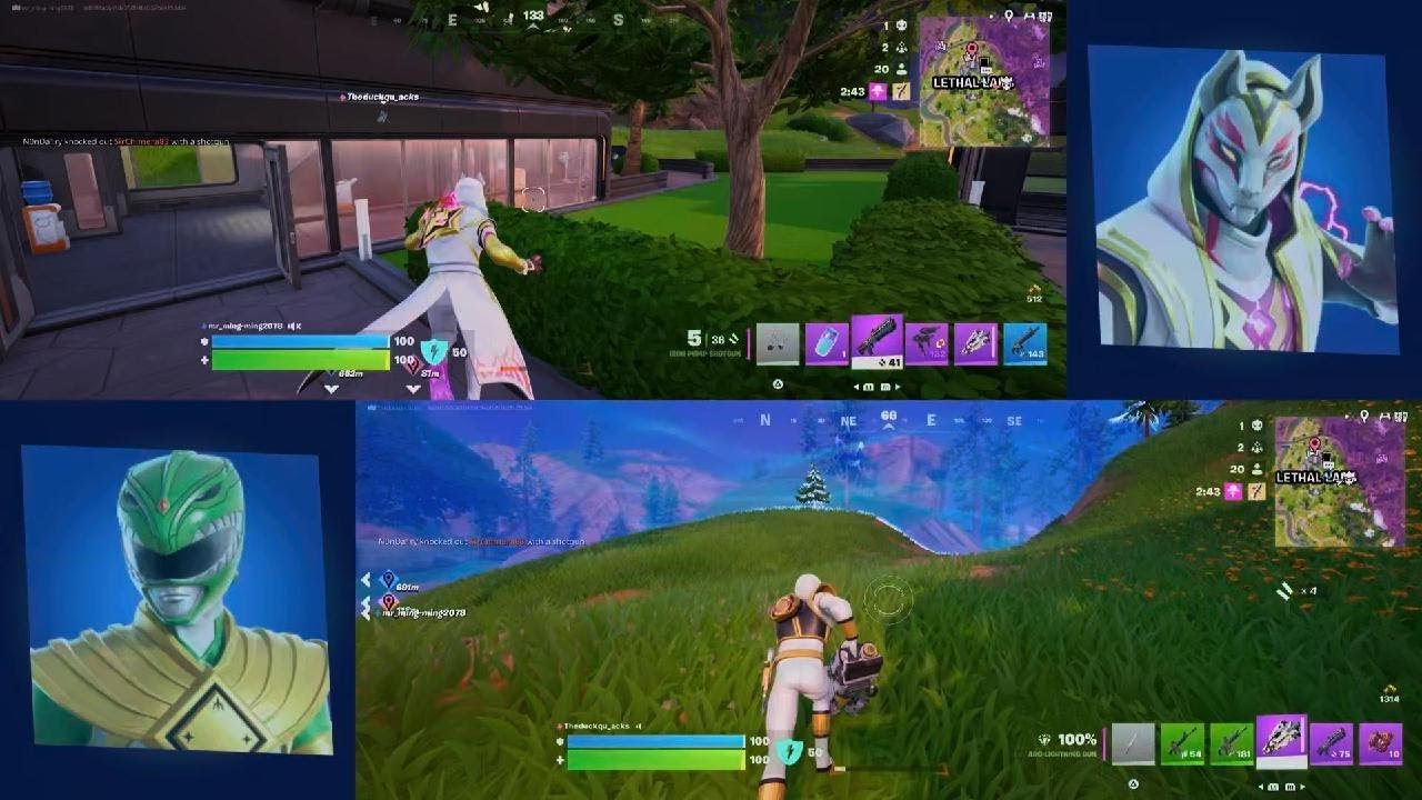 Fortnite match Lost