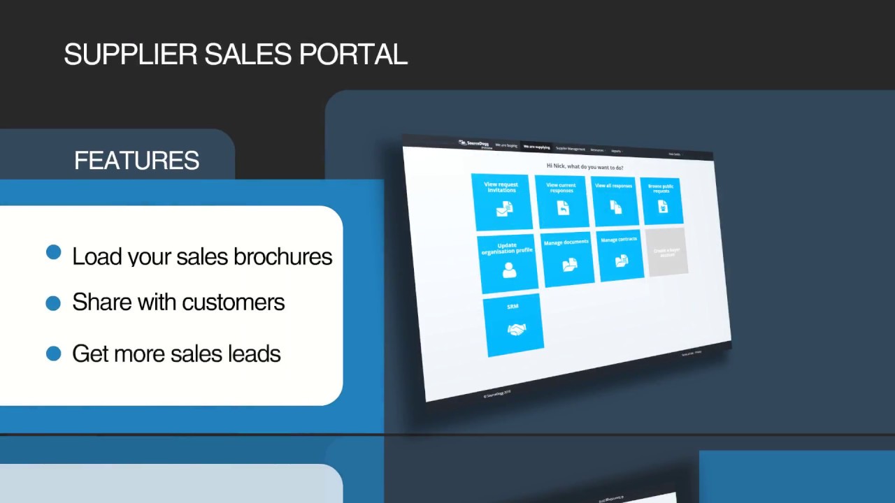 Supplier Sales Portal