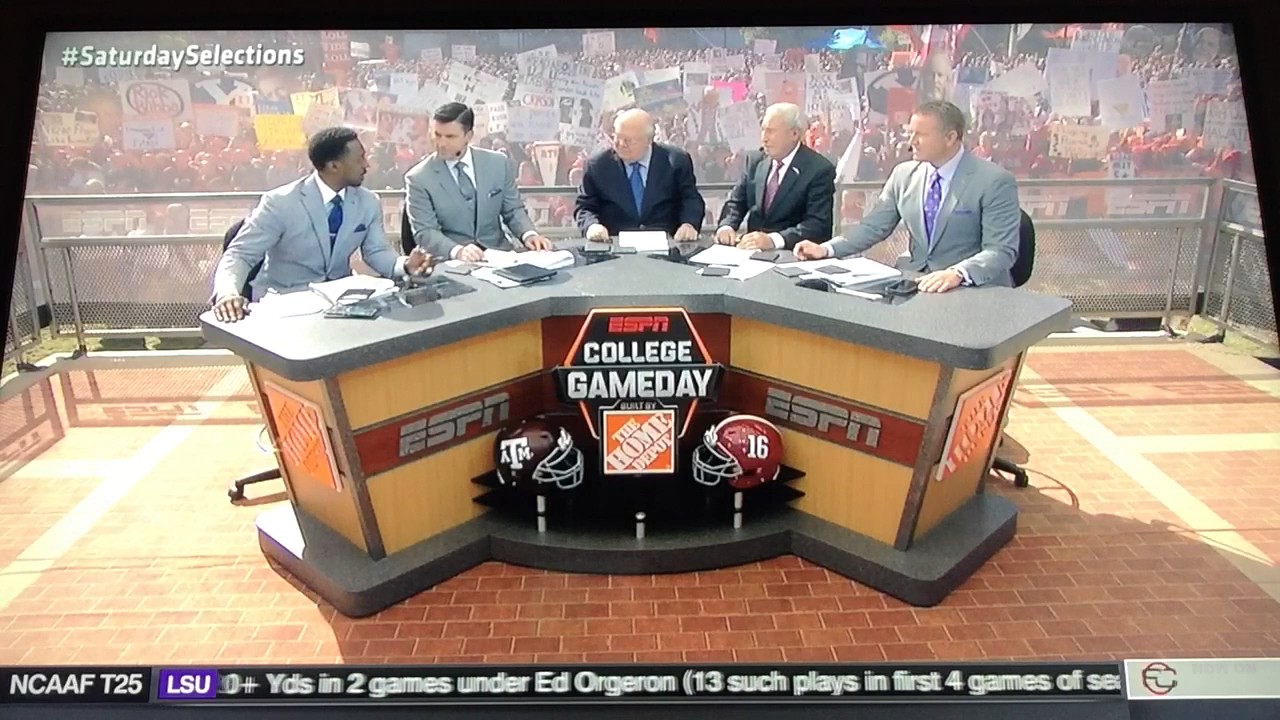 College Gameday week 8 picks (10/22/2016)