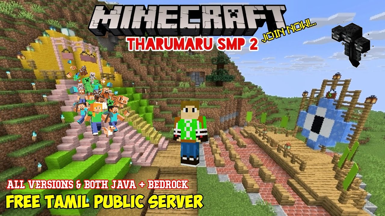 Tharumaru SMP Season-2 💥 Episode-0 | Tamil Public Minecraft Server 😍 | Java + Bedrock 🔥