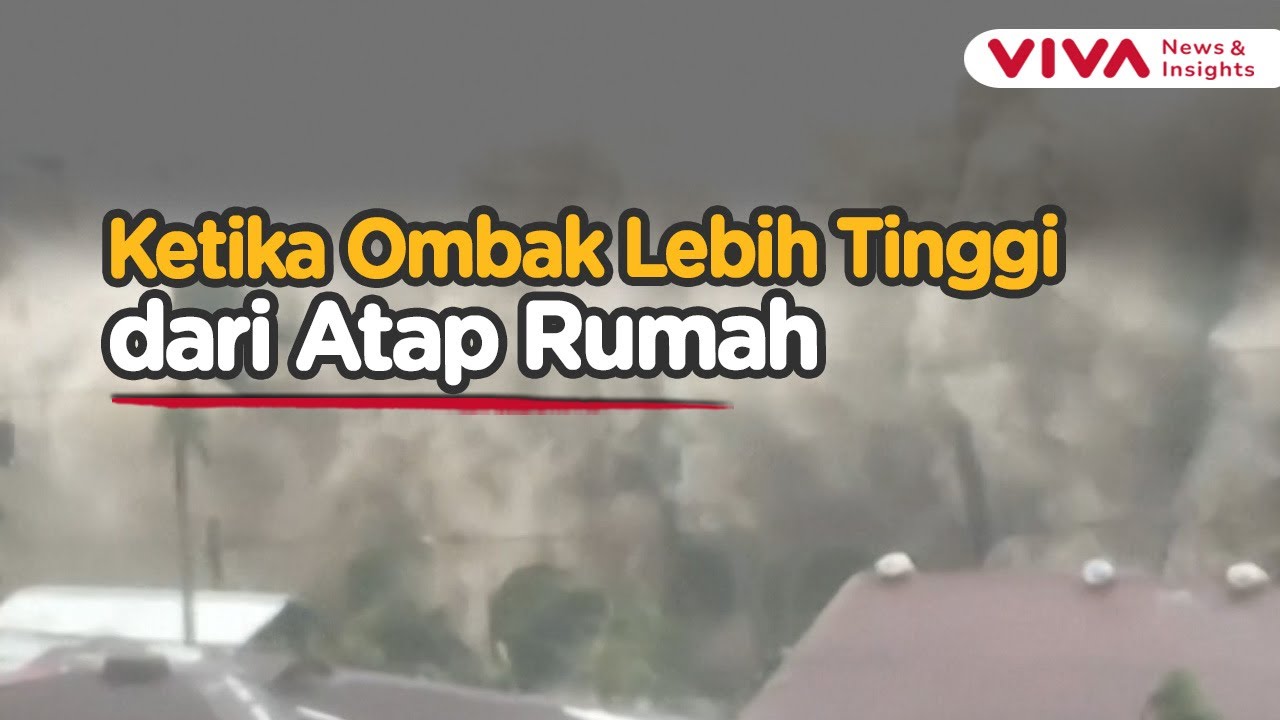 Detik-detik Mengerikan! Super Topan Bawa Ombak Setinggi Rumah, Jutaan Warga Mengungsi