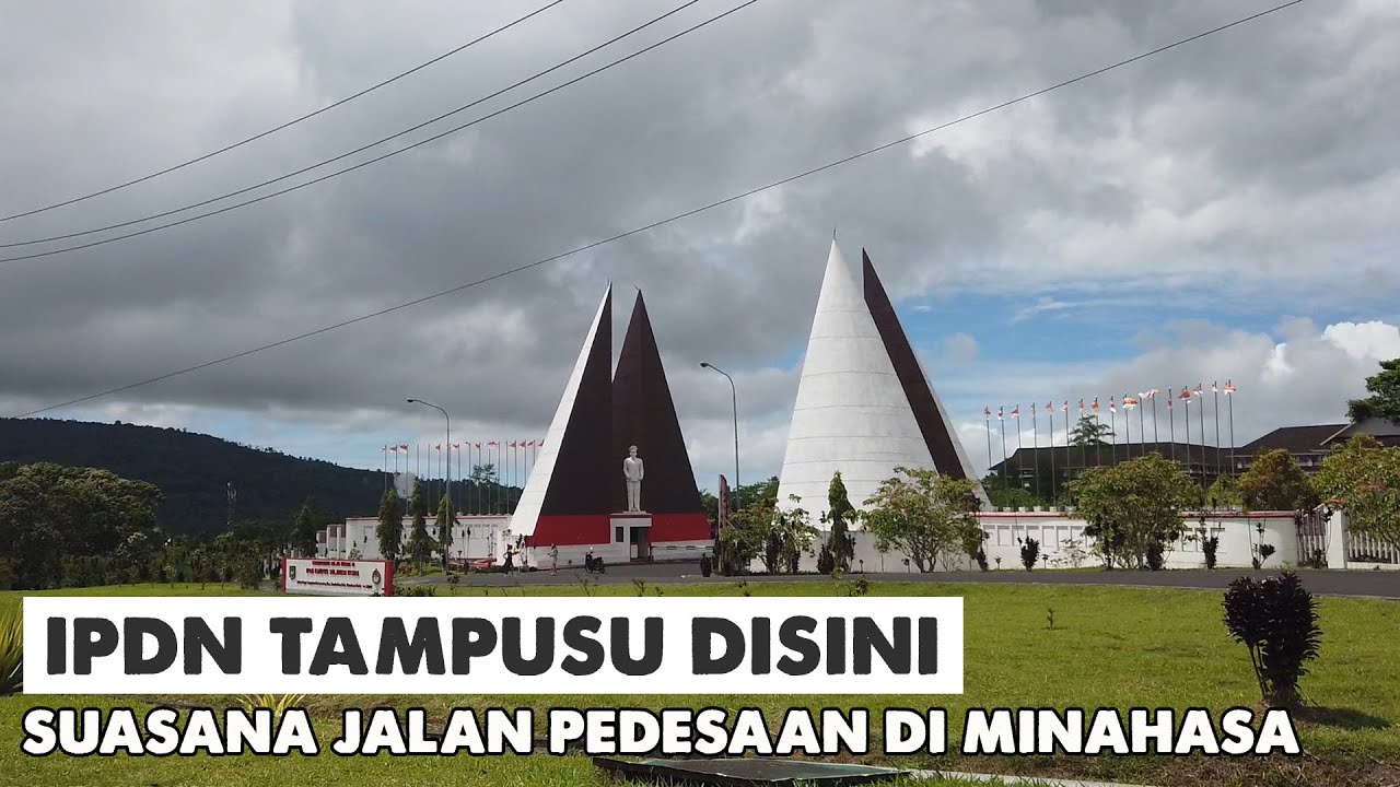 TOMOHON KE TAMPUSU | SUASANA JALAN PEDESAAN DI MINAHASA 2023