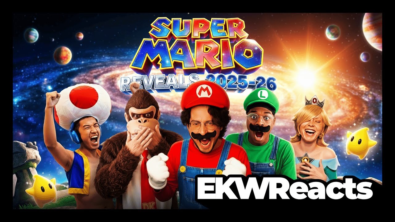 Фанаты Марио реагируют на анонсы игр серии 2025-26 | EKWReacts (S2)