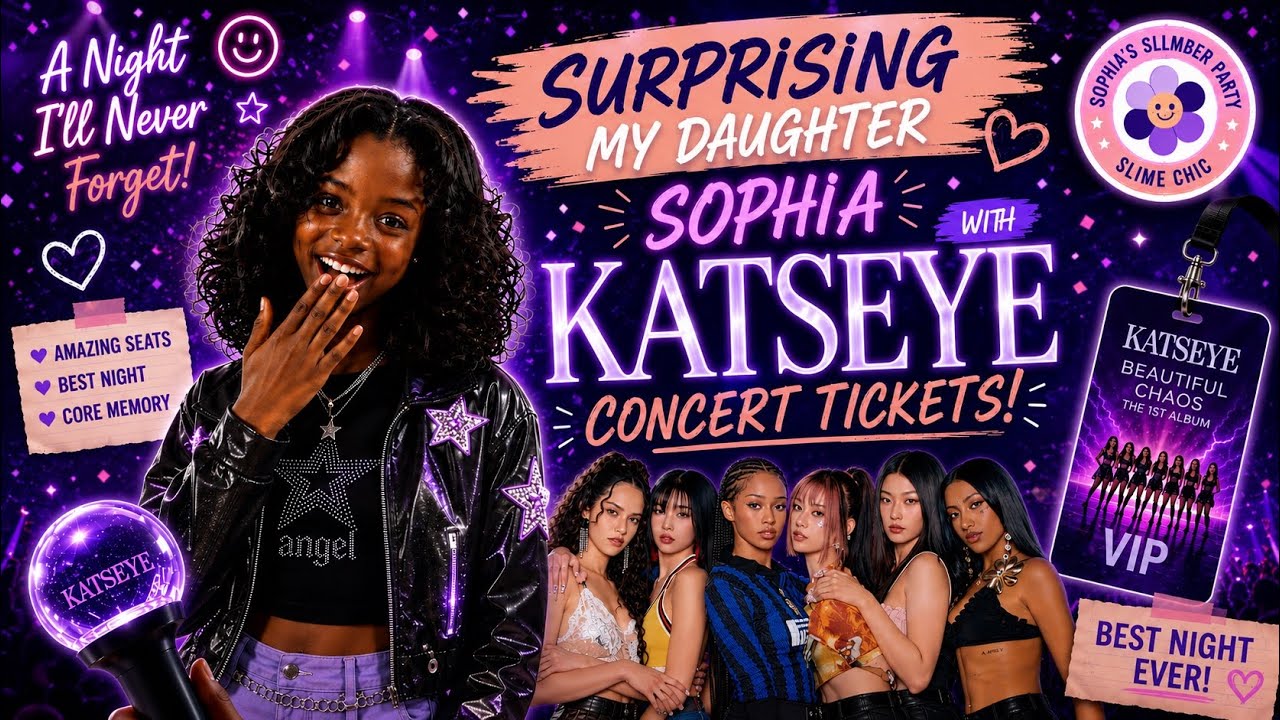 Surprising My Daughter With KATSEYE Concert Tickets — She Had NO Idea! 🎫😭 | Mom & Daughter Vlog