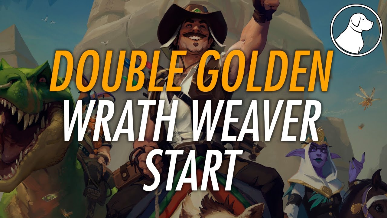 Double Golden Wrath Weaver Start | Dogdog Hearthstone Battlegrounds