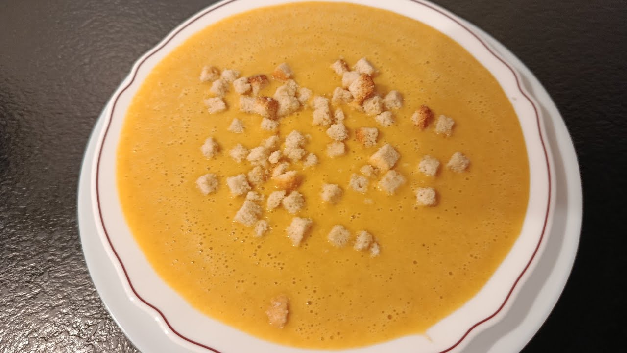 Soupe au potiron شوربة اليقطين (القرع)