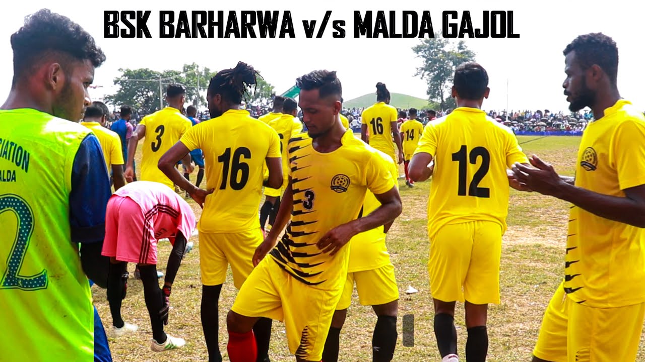 BSK BARHARWA V/S MALDA GAJOL | HATHIGARH FOOTBALL TOURNAMENT MAHAKUNBH | SANTALI FOOTBALL VIDEO