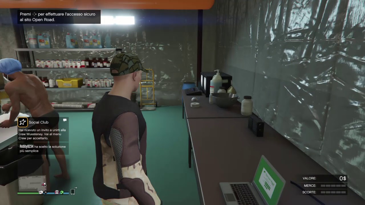 Chiudo per sempre lo stabilimento coca GTA 5 online