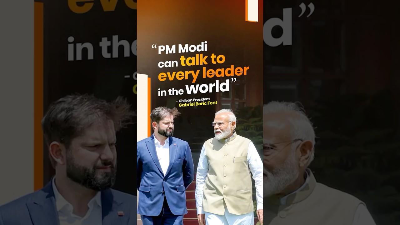 PM Modi is a global leader: Chilean President Boric
