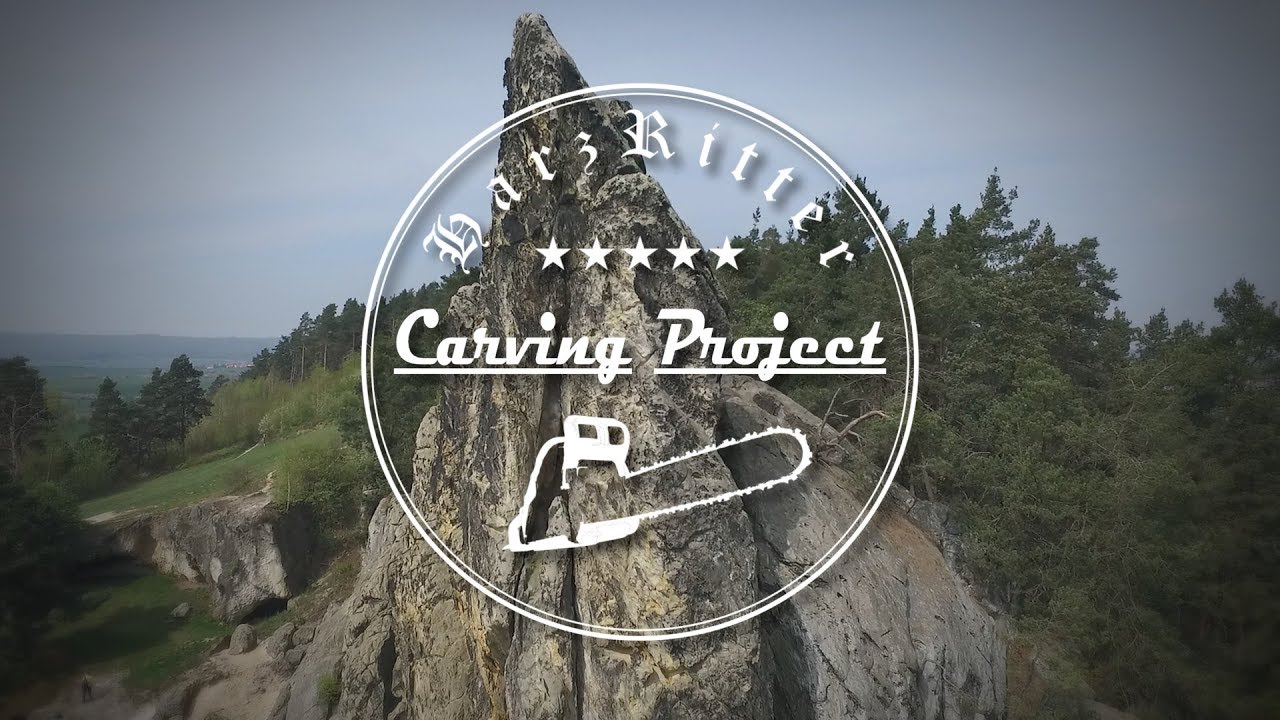 HarzRitter Carving Project - Ein gigantisches Portal zum Tierpark Thale am Hexentanzplatz