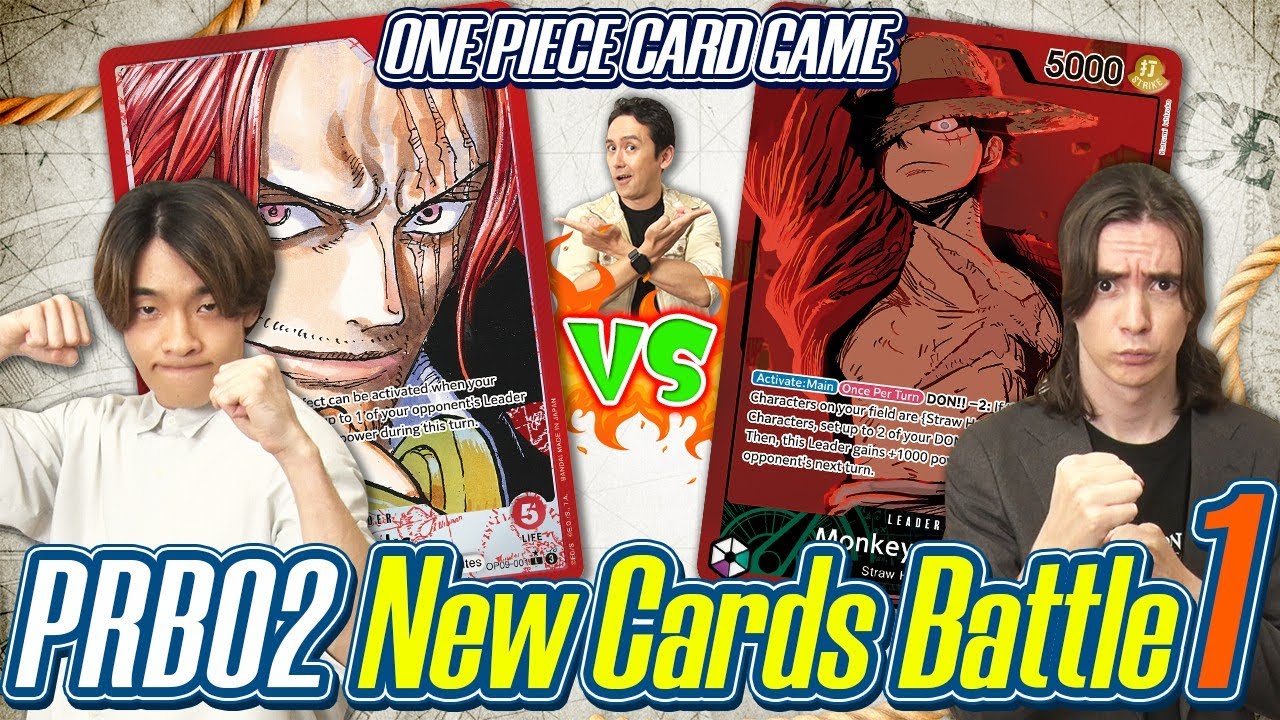 ONE PIECE CARD GAME PRB02 New Cards Battle 1