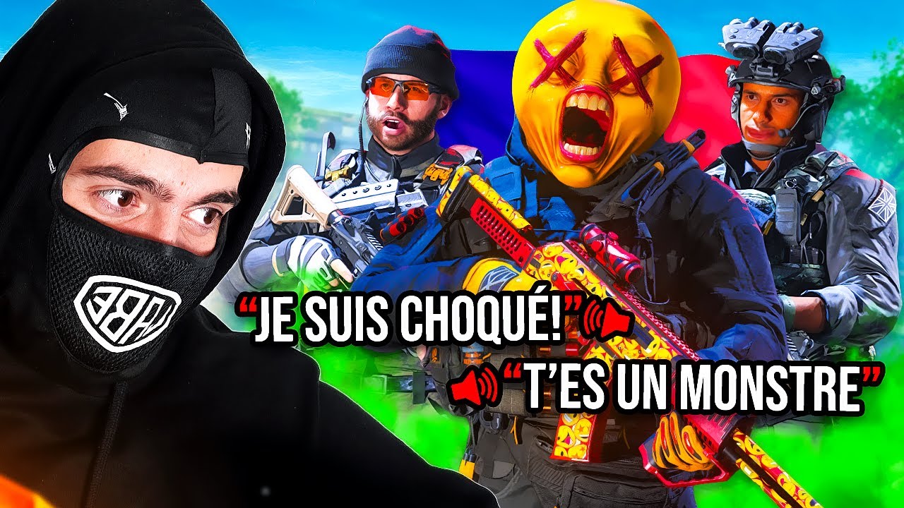 JE CHOQUE UNE TEAM DE FRANÇAIS ANONYMEMENT...