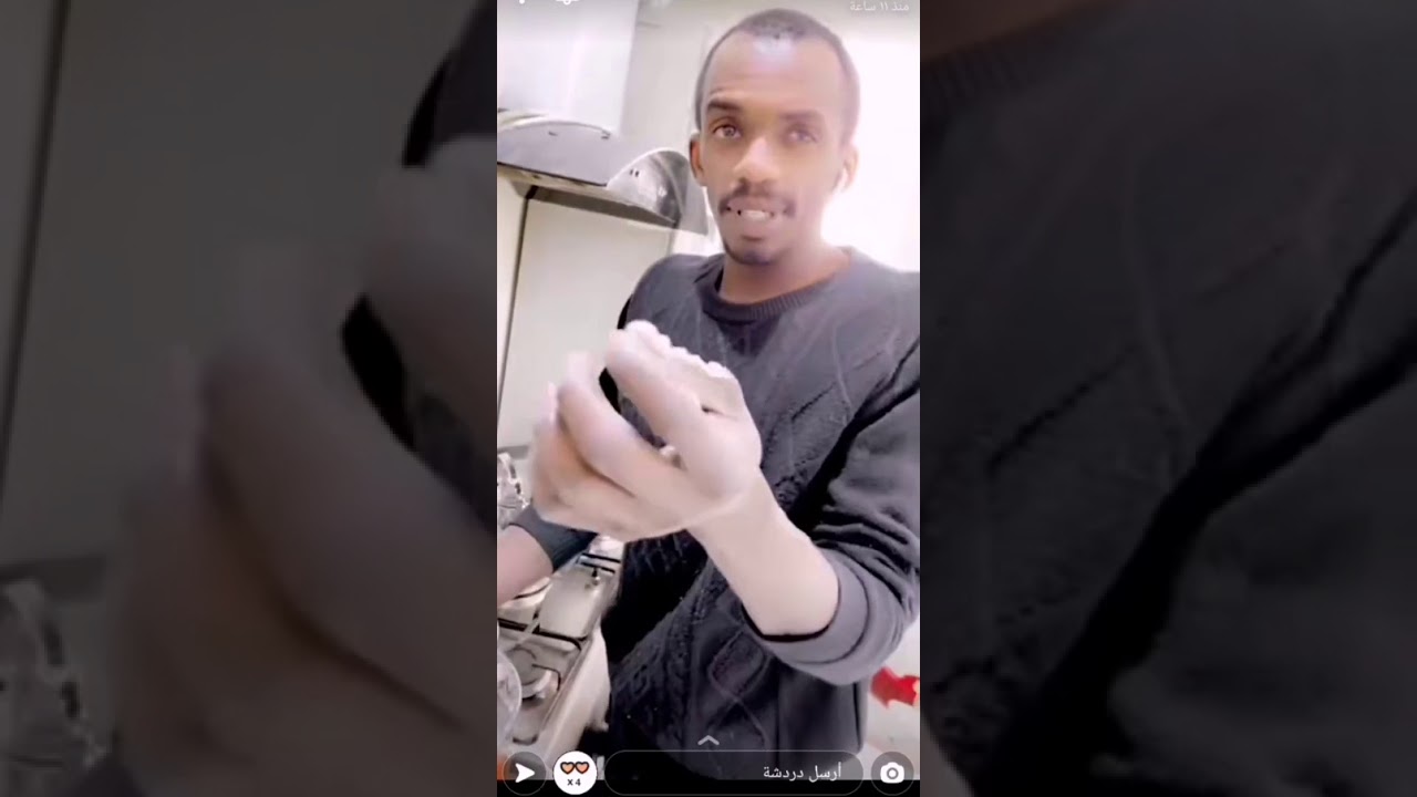 شبح بيشه يطقطق على جلمد وهو يسوي لهم فطور😂😂😂