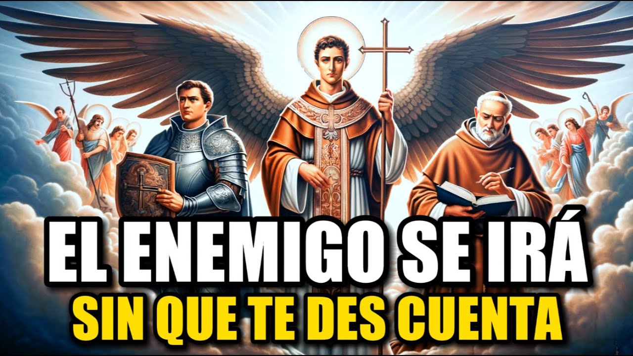 ORACIÓN PARA ROMPER MALDICIONES: Y ALEJAR A LOS ENEMIGOS - SAN BENITO, SAN MIGUEL, Y SAN CIPRIANO!