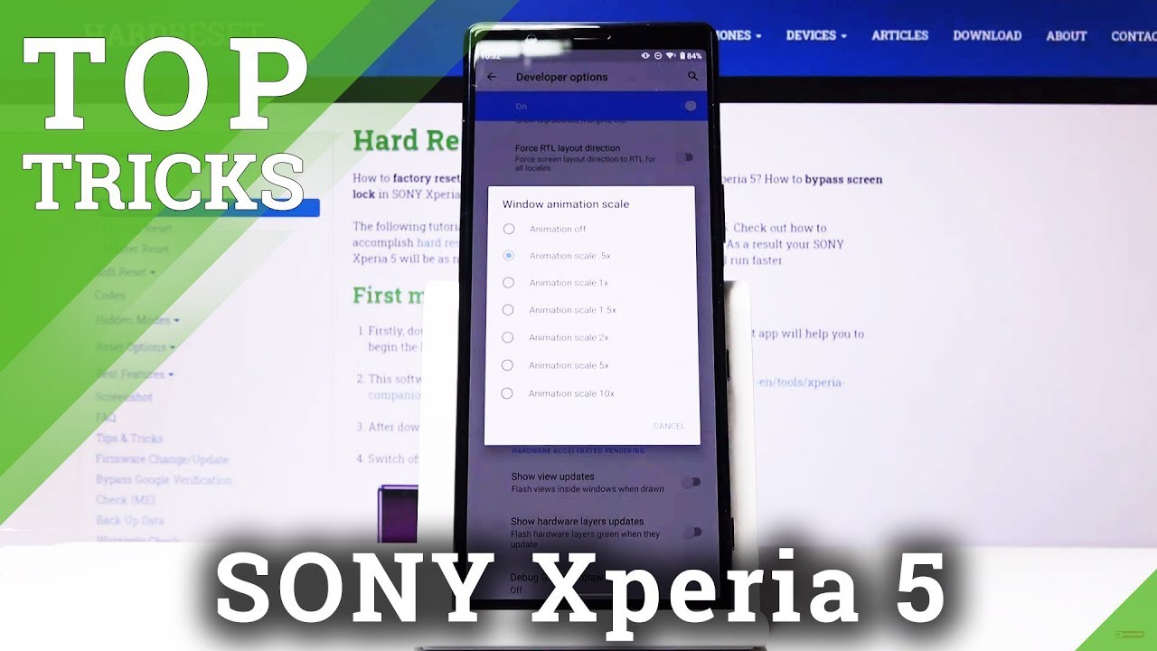 Tricks on Sony Xperia 5 - List of Hacks and Tips for Xperia 5