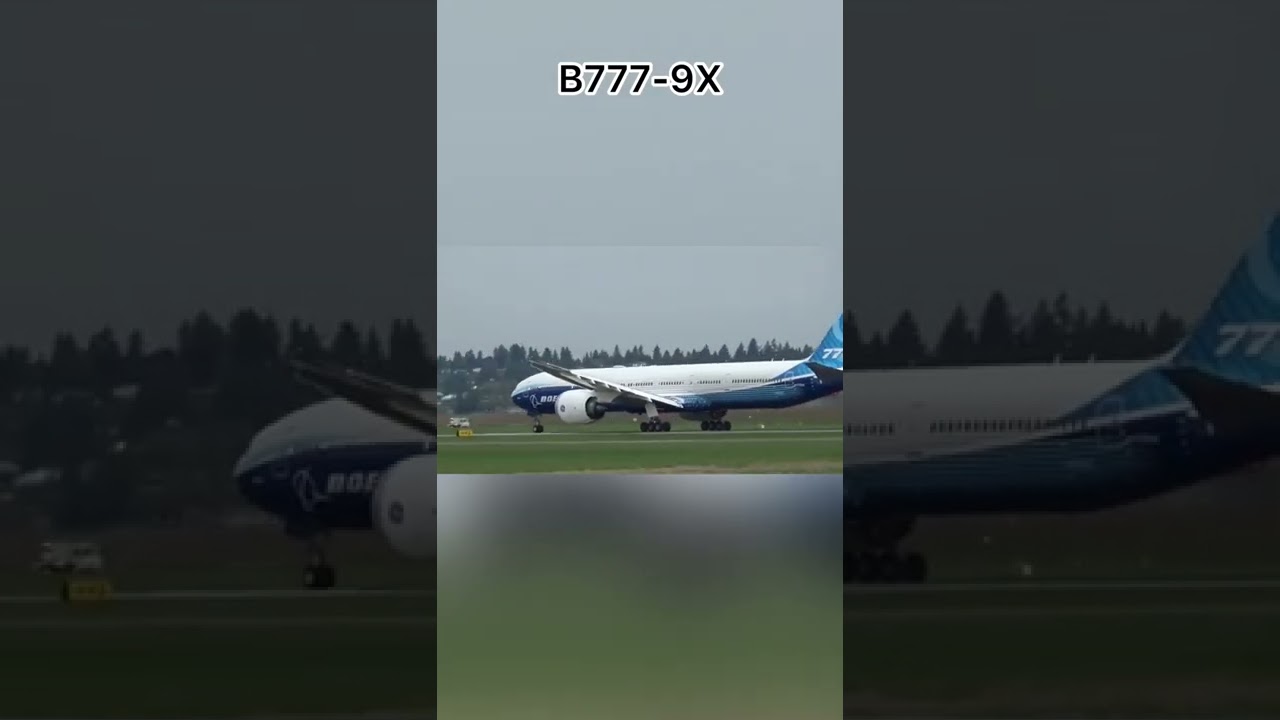 Primeiro teste de voo para o B777-9X. #b777 #boeing #avi&atilde;o #apaixonadosporavi&atilde;o