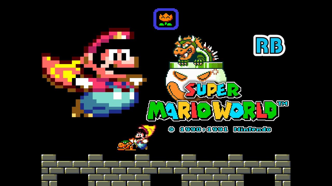 1991 [TAS 60fps] SNES Super Mario World Warps ALL (20211130)