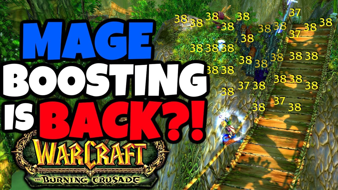 Mage Boosting Might Actually BE BACK in TBC Classic???