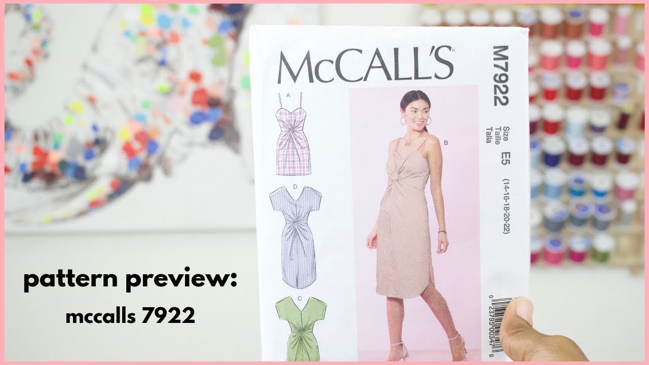 PATTERN PREVIEW: MCCALLS 7922