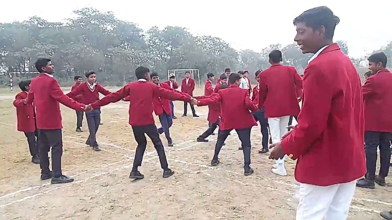 Jawahar Navodaya vidyalaya Kanpur Dehat Teamwork activity (Fishand Fishermen)