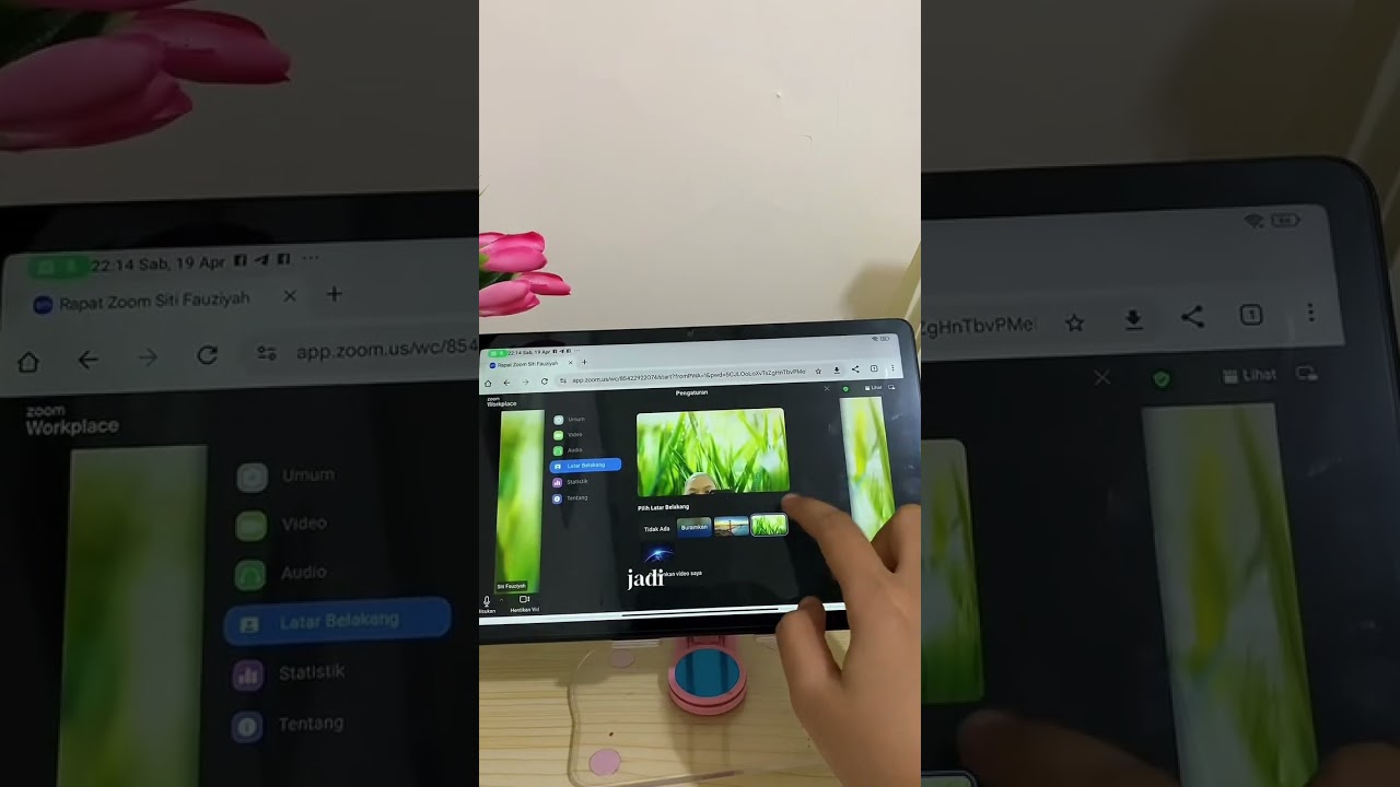 Background zoom on redmipad SE tablet