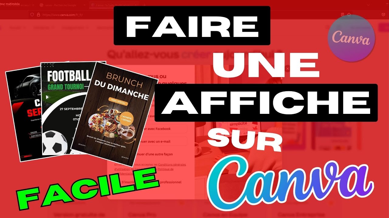 Comment créer une affiche avec Canva