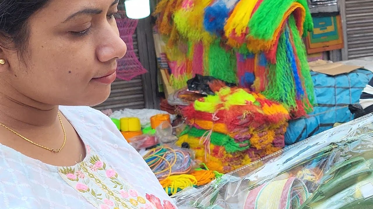 রবিবারের বড়বাজারের কেনাকাটি হল@diptanubarmanvlogs 