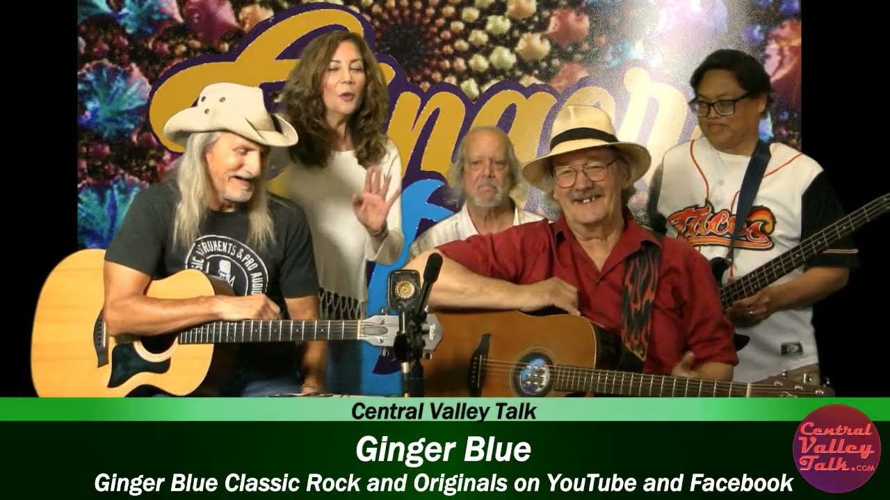 Ginger Blue performing live on Central Valley Talk! May 28th, 2025