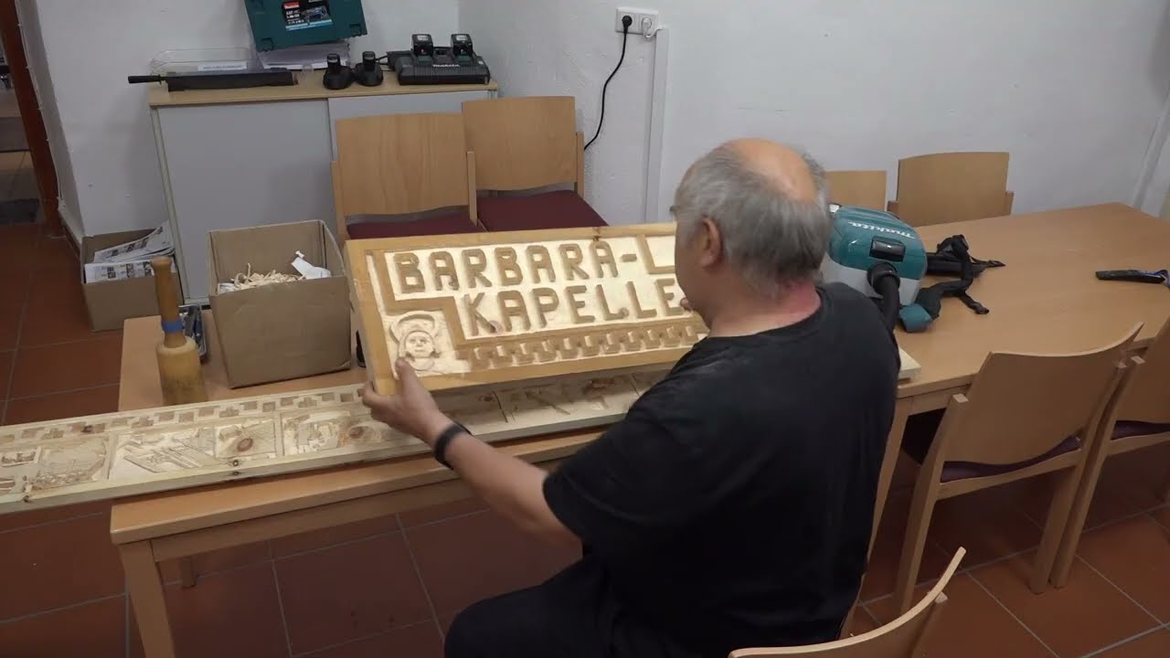 Fertiggestelte Barbarakapelle Weihnachten 2025