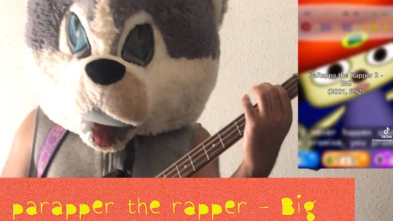 (Parappa the rapper -big) (bass cover)