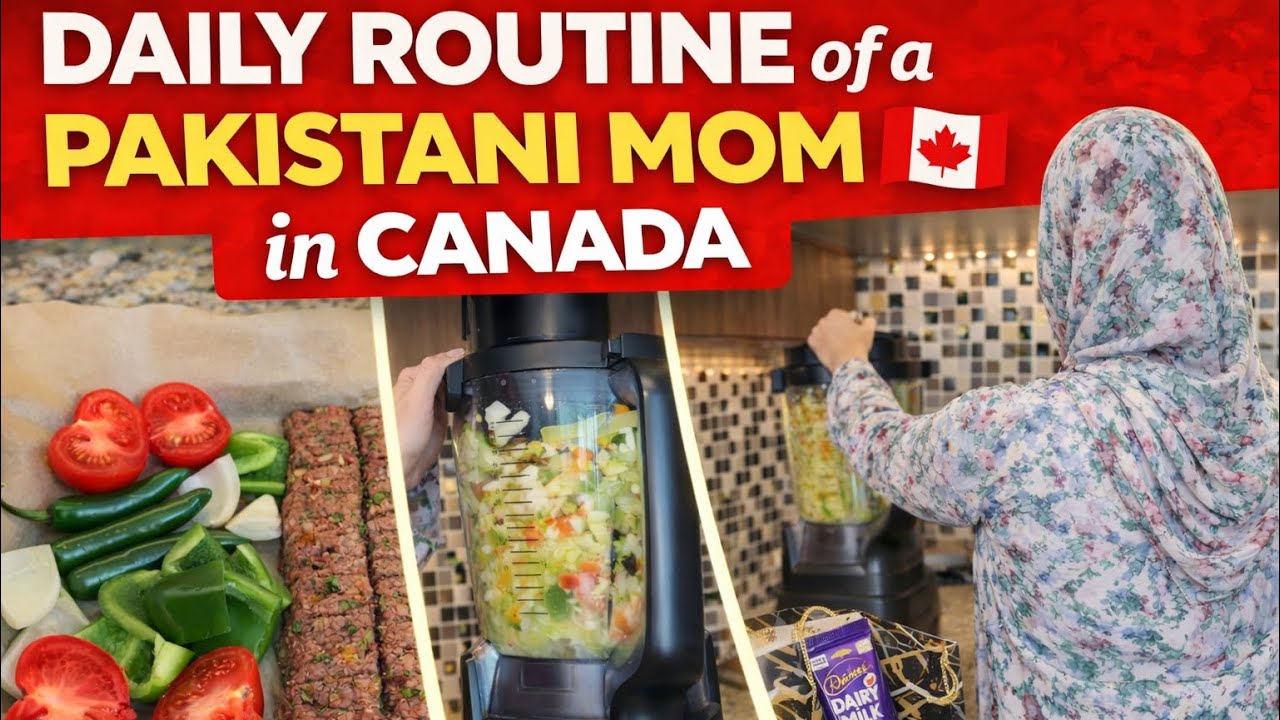 Daily Routine as a Pakistani Mom in Canada 🇨🇦 | Real Mom Life with 3 Kids | Desi Mom Vlog