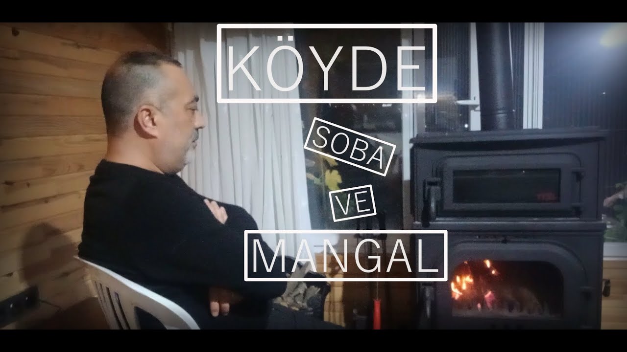 🔥Kuzine Soba Yanarken Bahçede Sınırsız Mangal!