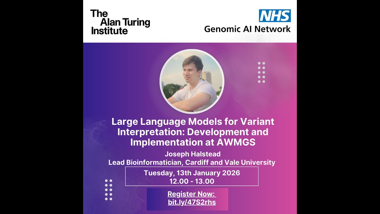 January 2026 Clinical AI Interest Group with Joseph Halstead