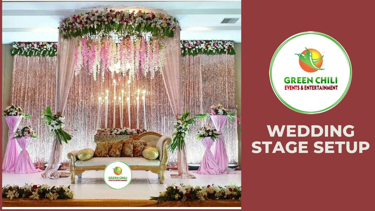 Indian Wedding Stage Setup | Wedding Decor | Indian Wedding | Luxury Wedding